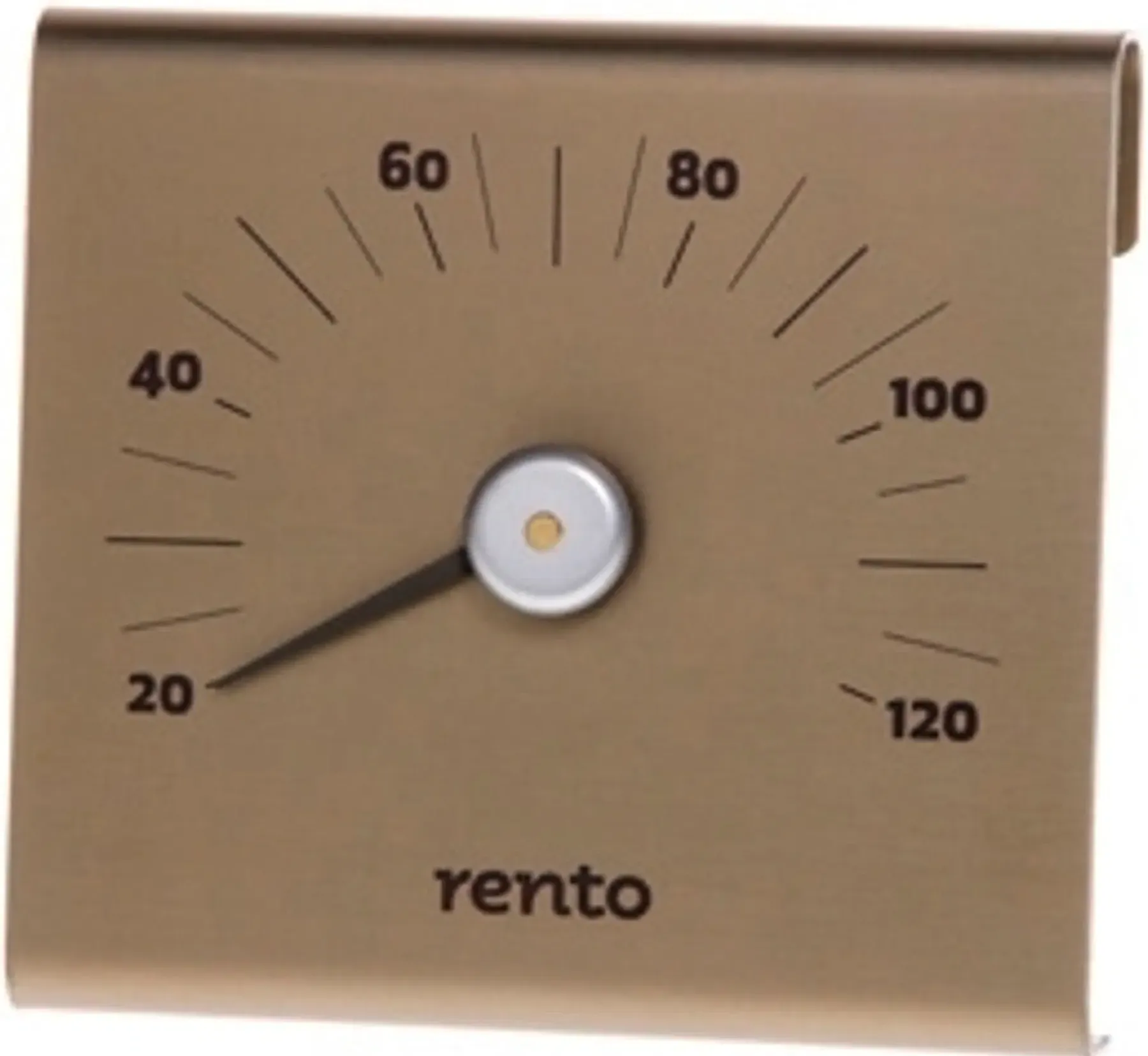 Rento Sauna<saunan lämpömittari samppanja