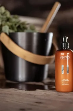 Rento Sauna<Saunasanko alumiini tervanruskea