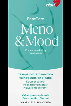 Online Meno & Mood 60 kpl Ravintolisä vaihdevuosioireisiin Erityisvalmisteet|Intiimivalmisteet