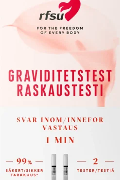 Best Raskaustesti 2 kpl testiliuskoja Testit