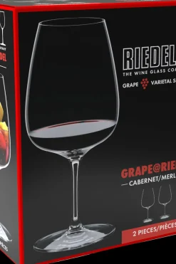 Riedel Lasit<Grape@ Cabernet/Merlot/Cocktail punaviinilasi 2 kpl