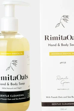 Outlet RimitaOats käsi- ja vartalosaippua 250 ml Käsienhoito