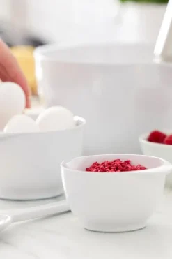 Rosti Ruoanvalmistusastiat<Margrethe kulho 0,5 l valkoinen