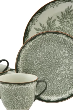 Discount Ostindia Floris lautanen 20 cm vihreä Lautaset