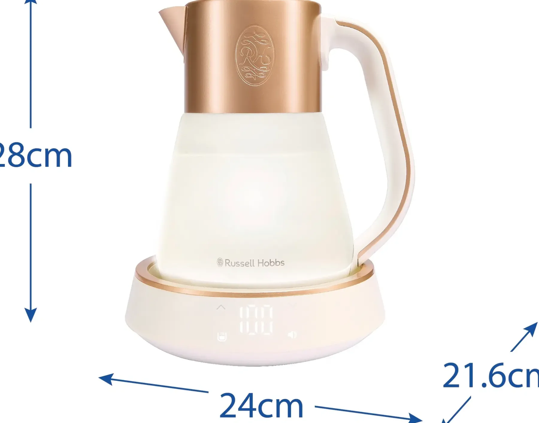 Discount lasinen vedenkeitin Calm 27450-70 Keittiökoneet