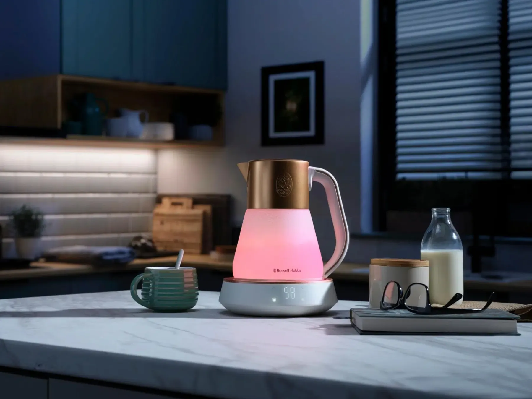 Discount lasinen vedenkeitin Calm 27450-70 Keittiökoneet