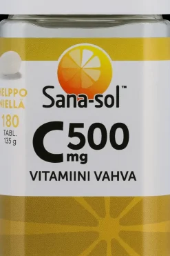 Hot C-vitamiini 500mg tabletti ravintolisä 180tabl Vitamiinit
