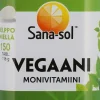 Sana-sol Vitamiinit<Vegaani Monivitamiini-kivennäisainetabletti ravintolisä 150tabl