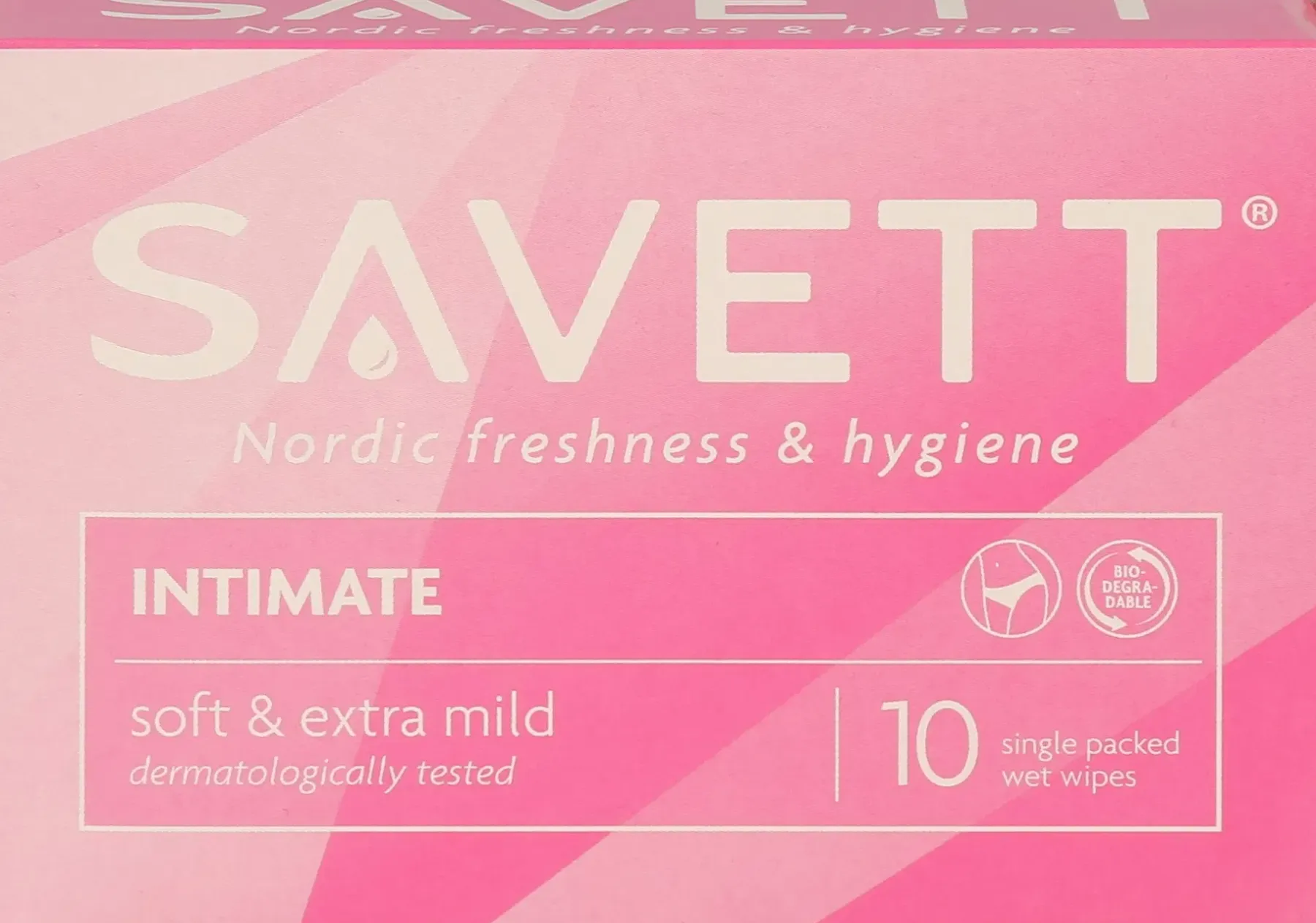 Savett Kuukautiset Ja Intiimihygienia<Intim kosteuspyyhe 10kpl