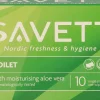 Savett Kuukautiset Ja Intiimihygienia<Toilet kosteuspyyhe 10kpl