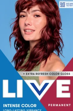 Schwarzkopf Hiusvärit<LIVE 43 Red Passion