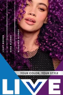 Clearance LIVE Ultra Brights 94 Purple Punk Hiusvärit