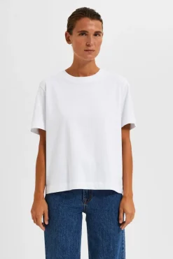 New Femme SLFEssential Boxy t-paita Paidat Ja Topit