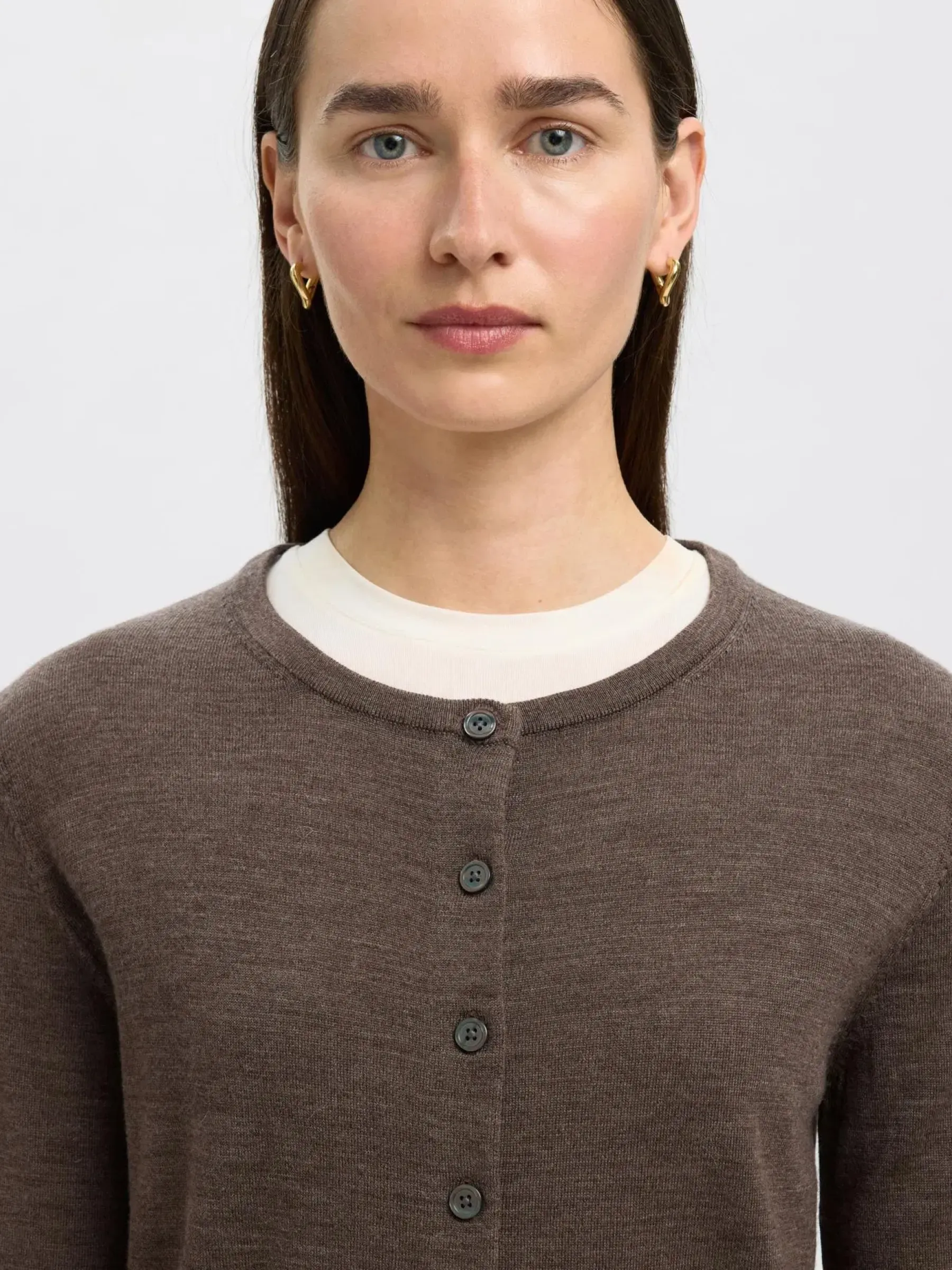 Femme SLFThea merinovillainen neuletakki Neuleet