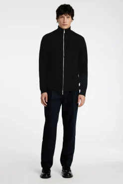 SELECTED Neuleet<HOMME Slhdane ls knit structure full zip neuletakki