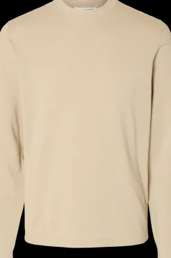 Clearance HOMME Slhravi ls knit structure crew neule Neuleet