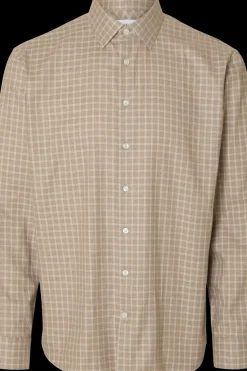 HOMME Slhreg-leo heather shirt ls Paidat