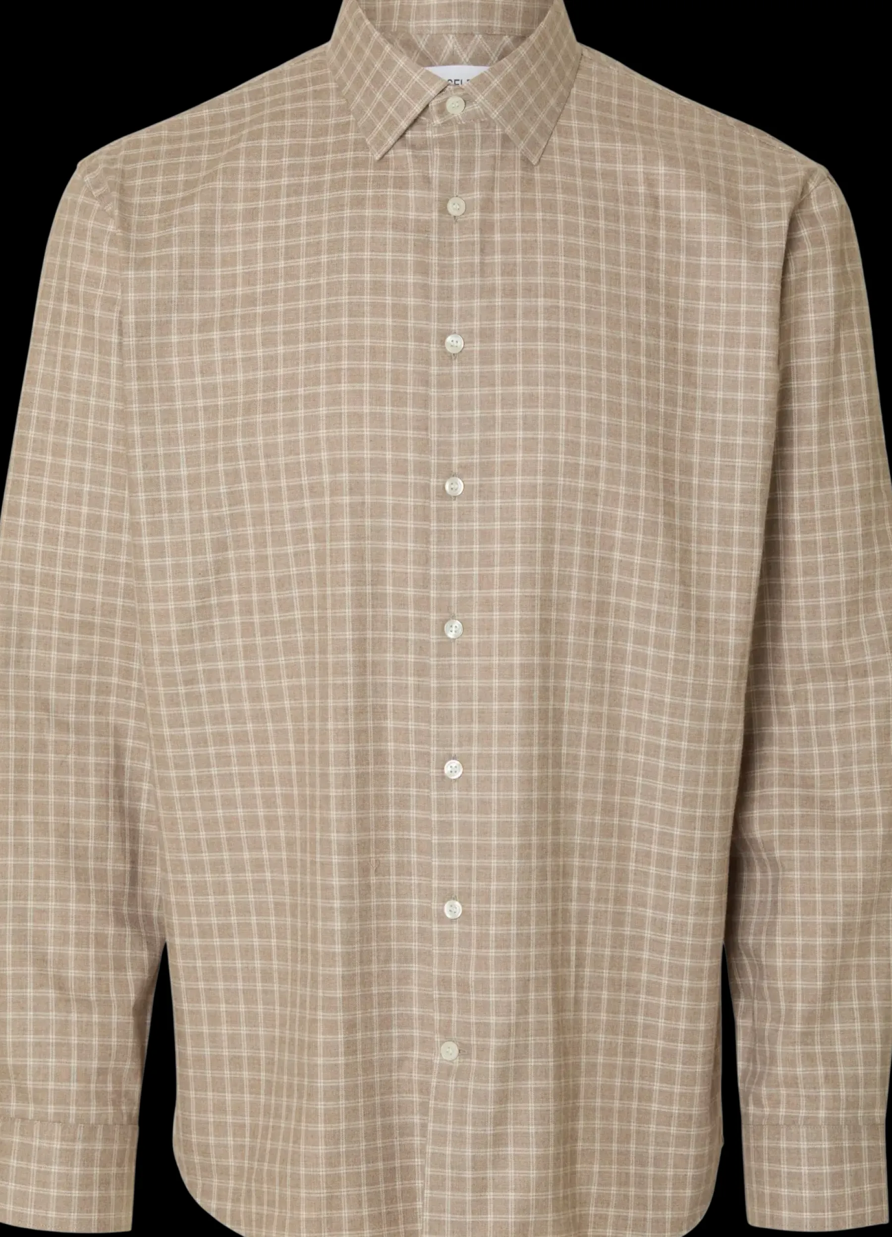 HOMME Slhreg-leo heather shirt ls Paidat