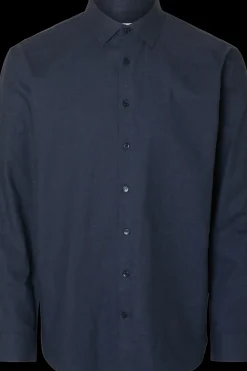 SELECTED Paidat<HOMME Slhreg-leo heather shirt ls