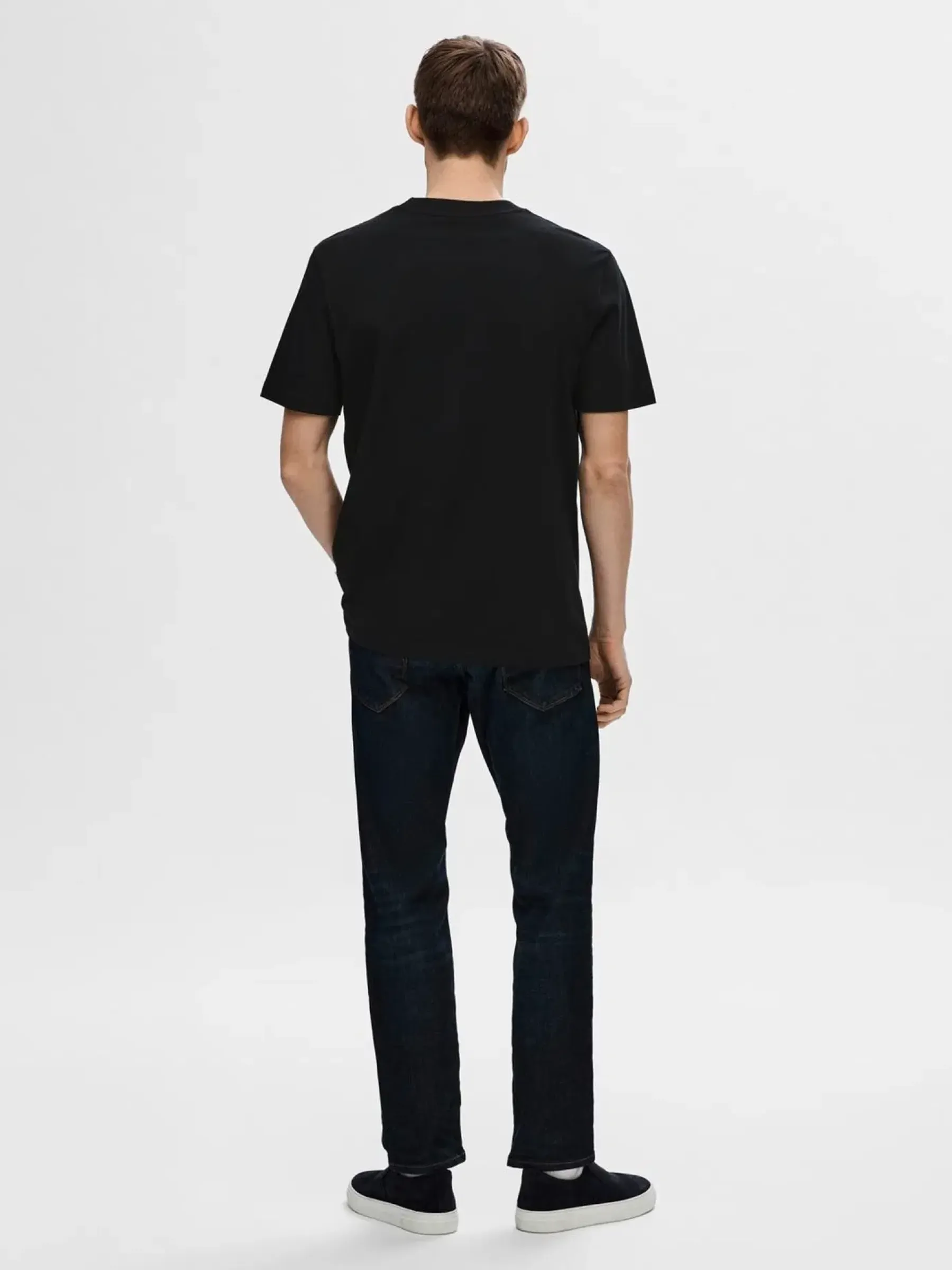 HOMME Slhrelaxcolman ss o-neck t-paita Paidat