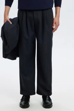 Discount HOMME Slhrelaxed-anderson wool Housut