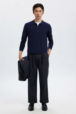 Discount HOMME Slhrelaxed-anderson wool Housut