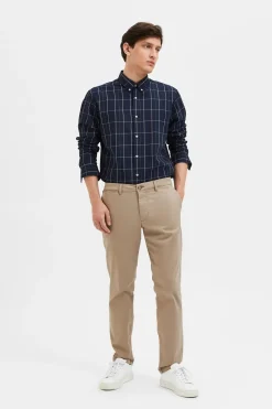 SELECTED Housut<HOMME Slh175-slim new miles flex chinot