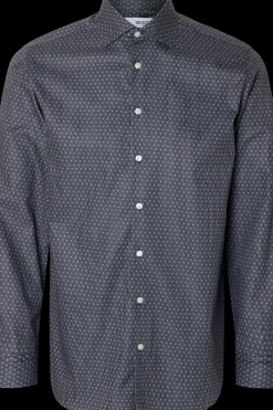 Discount HOMME Slhslim-ethan shirt ls aop spread pukupaita Paidat