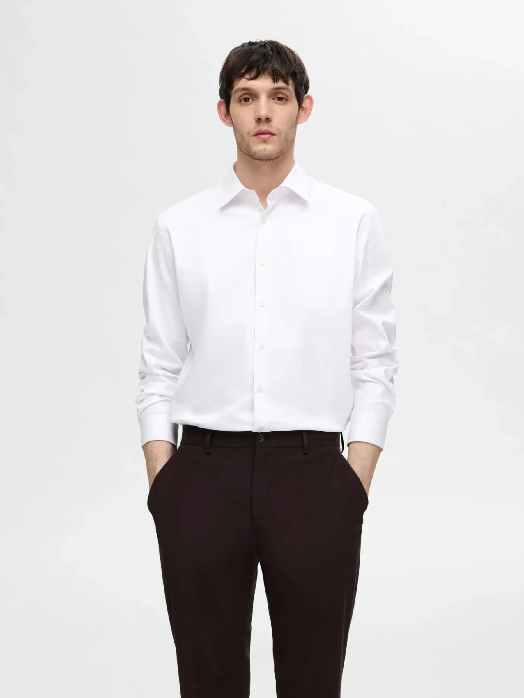 homme slhslim-performance shirt ls pukupaita Paidat