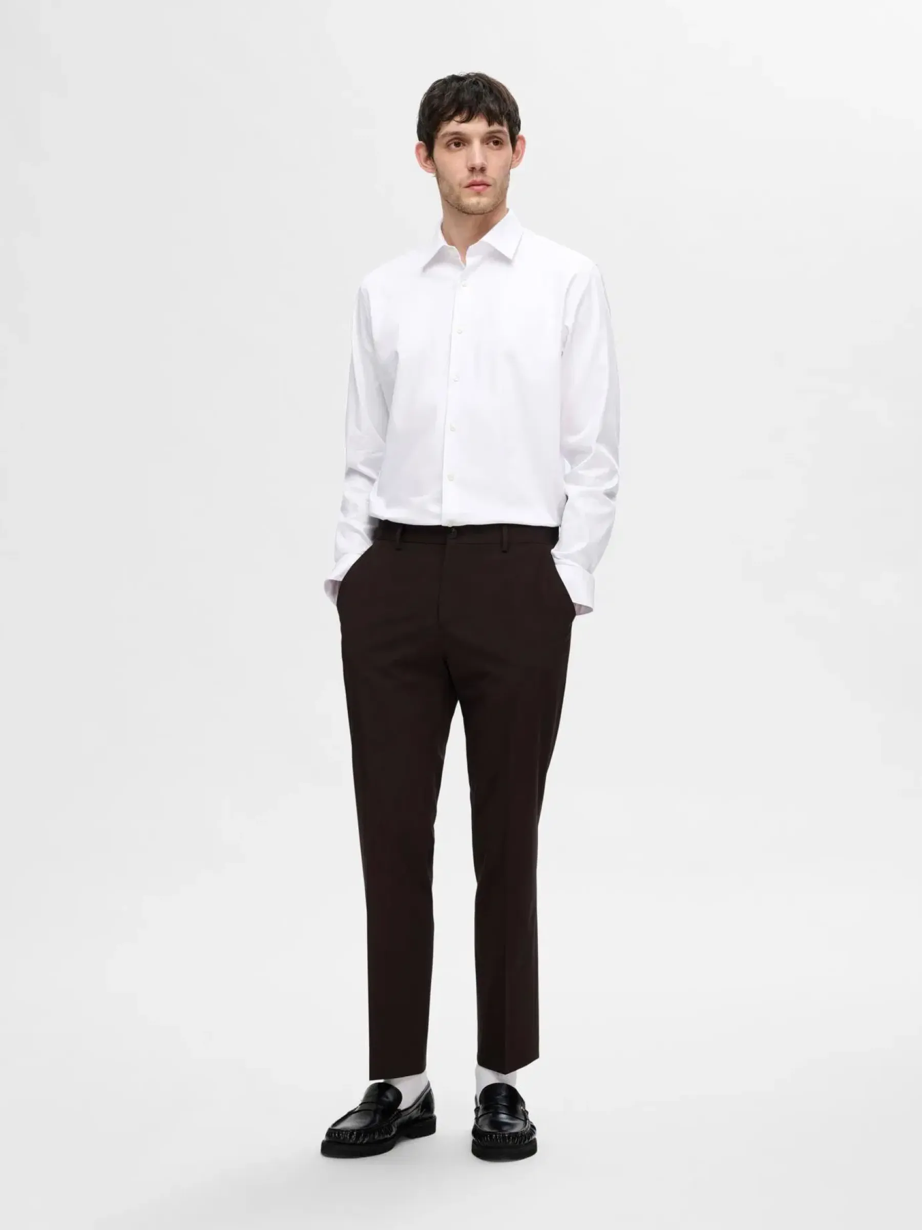 homme slhslim-performance shirt ls pukupaita Paidat