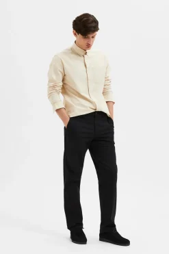 SELECTED Housut<HOMME Slh196-straight new miles flex chino