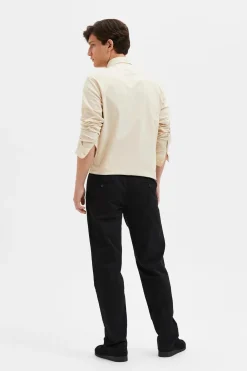 SELECTED Housut<HOMME Slh196-straight new miles flex chino