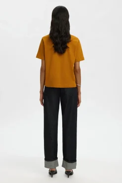 SELECTED Paidat Ja Topit<SLFEssential Boxy t-paita