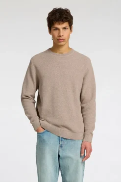 Best Slhross ls knit structure crew neule Neuleet