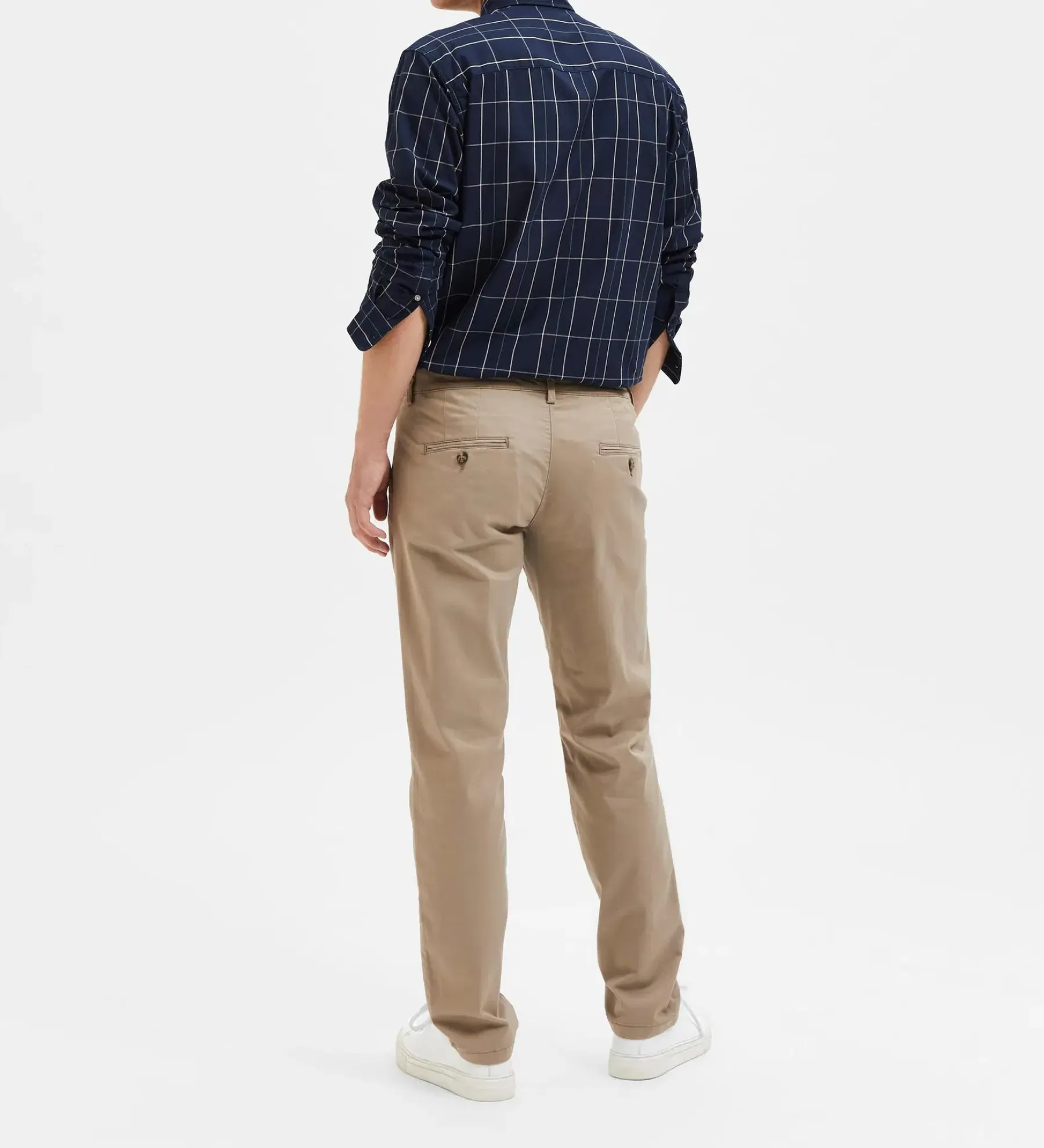 SELECTED Housut<Slhslim-New Miles 175 Flex chinot