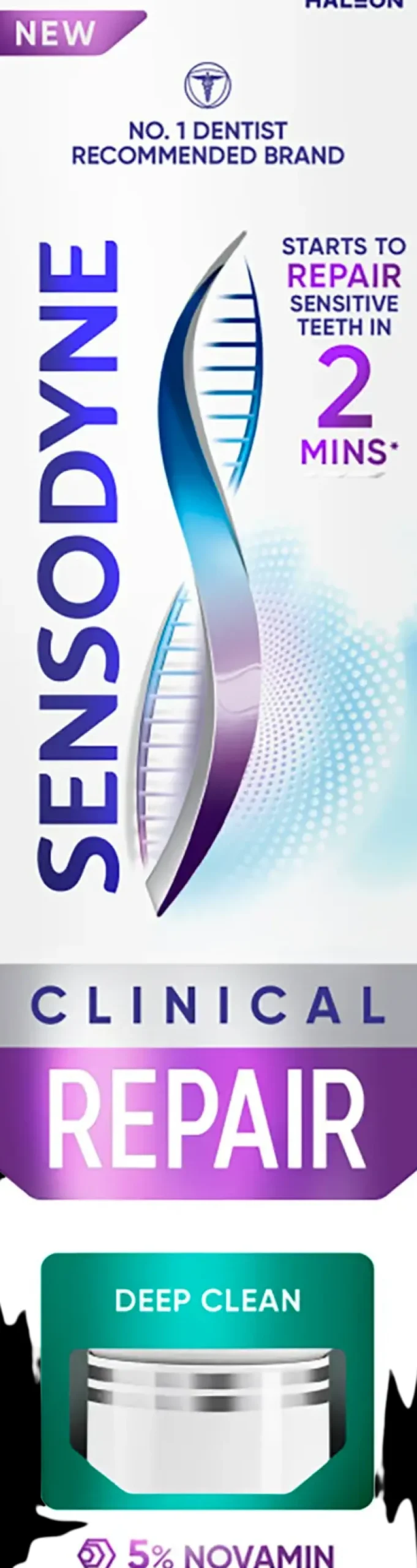 Sensodyne Suuhygienia|Suuhygienia<Clinical Repair Deep Clean hammastahna 75ml