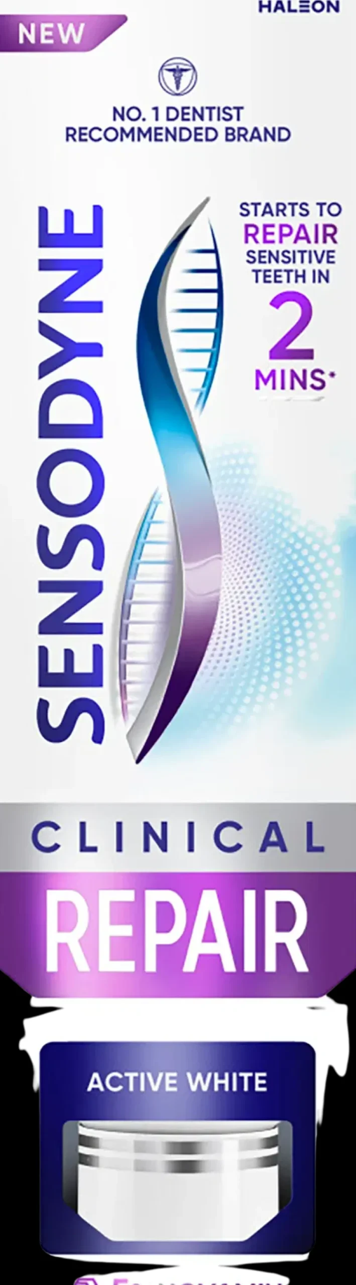 Best Clinical Repair Active White valkaiseva hammastahna 75ml Suuhygienia|Suuhygienia