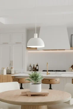 Outlet Nour riippuvalaisin valkoinen Kattovalaisimet