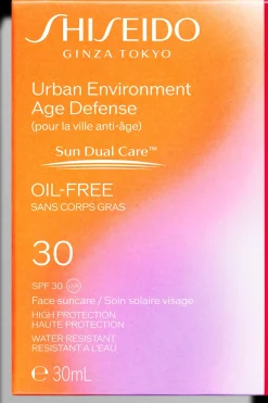 Shiseido J-Beauty|Aurinkotuotteet<Urban Environment Age Defence SPF30 aurinkosuoja kasvoille 30 ml