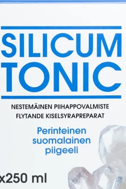 Biomed Vatsan Hyvinvointivalmisteet<Silicum tonic piigeelivalmiste 2x250 ml