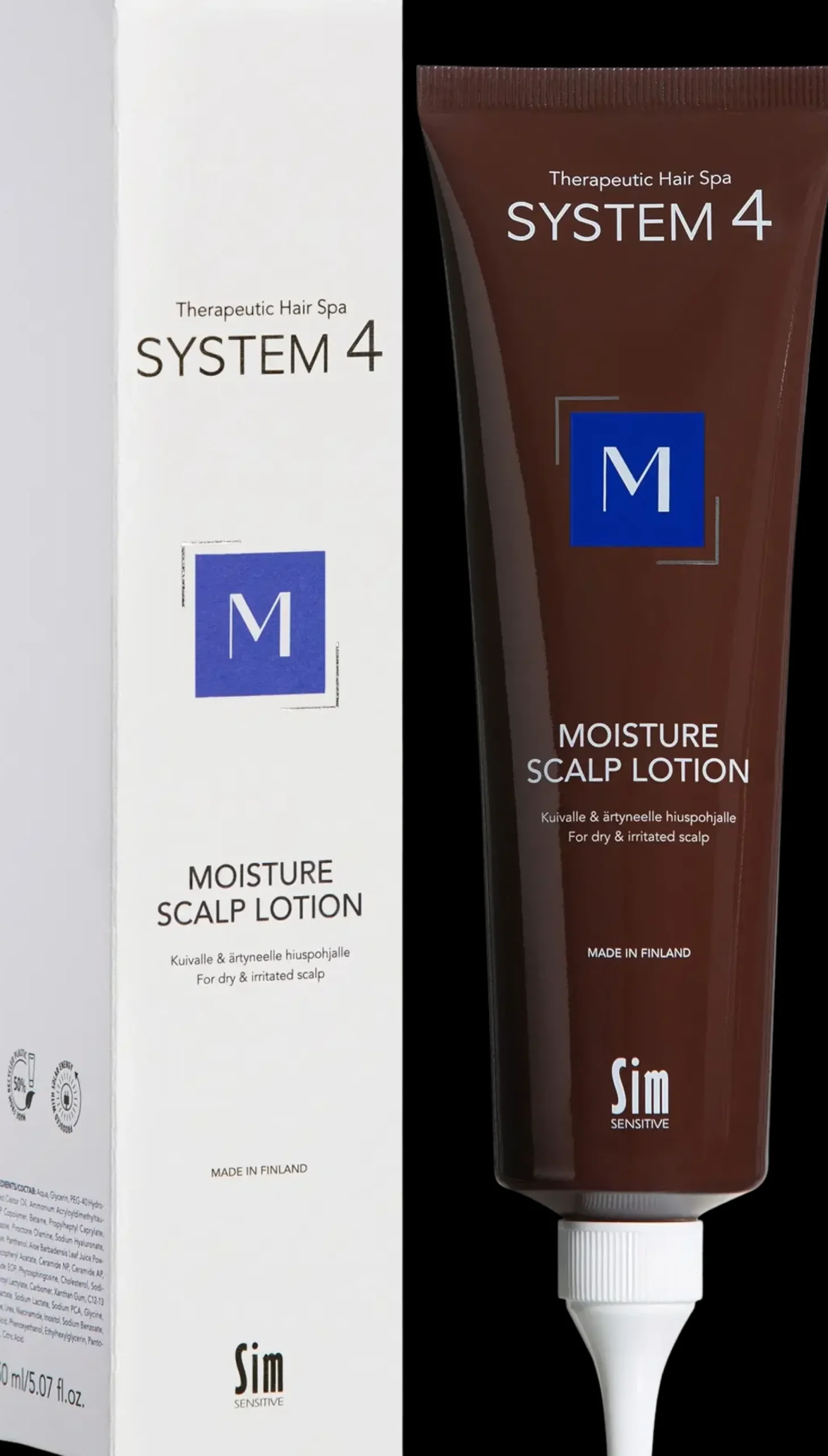 System 4 Hajusteettomat Hiustuotteet|Hiustenhoito<Sim Sensitive System4, M Moisture Scalp Lotion tehohoito 150 ml