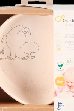 Skandino Lasten Astiat Ja Aterimet<Muumipeikko lautanen