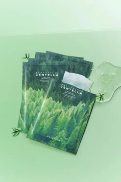 SKIN1004 Korealainen Ihonhoito|Kasvojenhoito<madagascar centella tea-trica relaxing mask 24ml (1ea)