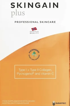 Skingain Plus Kollageeni + Pycnogenol® ravintolisä 30 ps. Kauneuden Hyvinvointivalmisteet