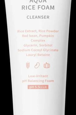 Sale AQUA RICE FOAM CLEANSER -puhdistusvaahto 160ml Kasvojenhoito