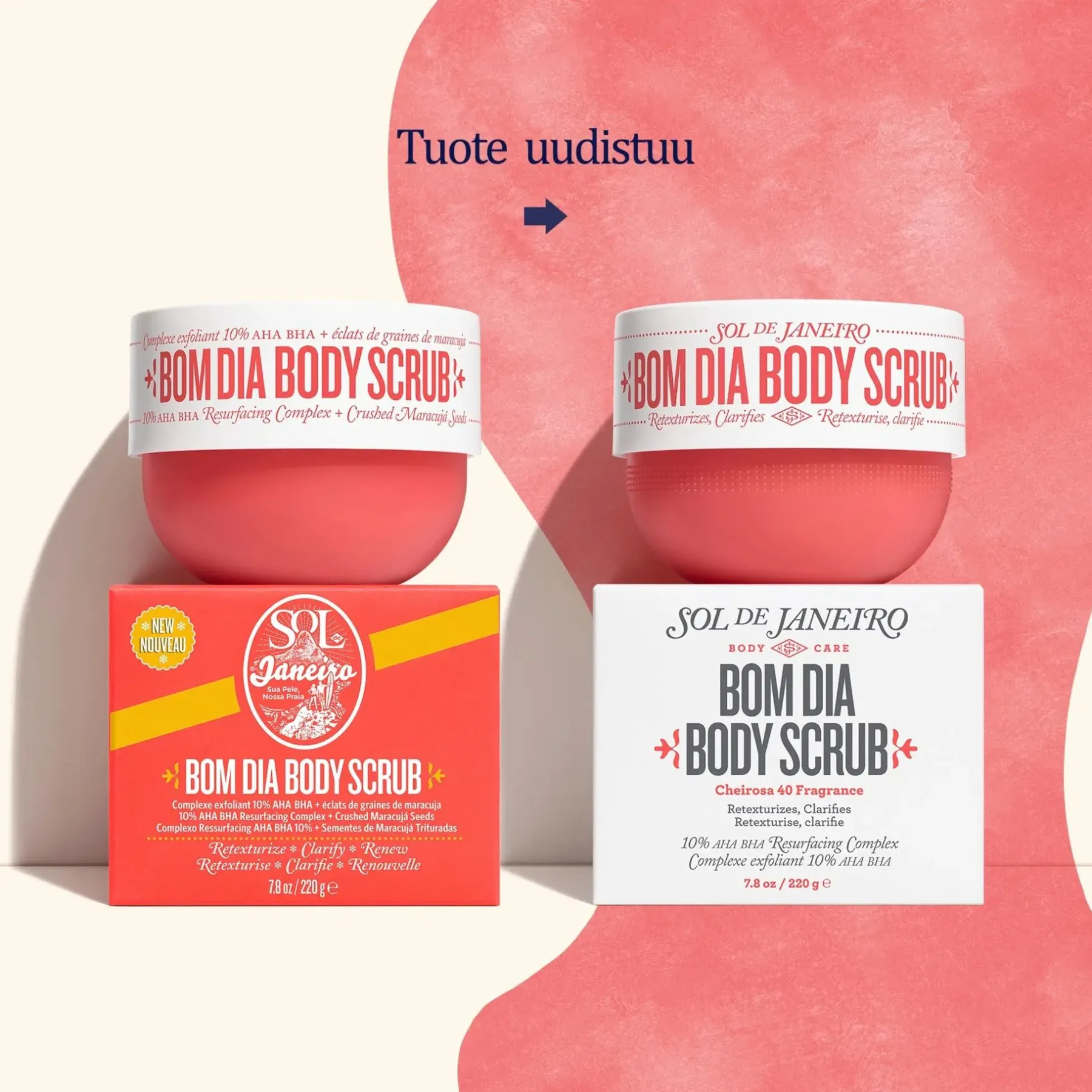 Sol De Janeiro Vartalonhoito<Bom Dia Bright Body Scrub vartalokuorinta 220 g