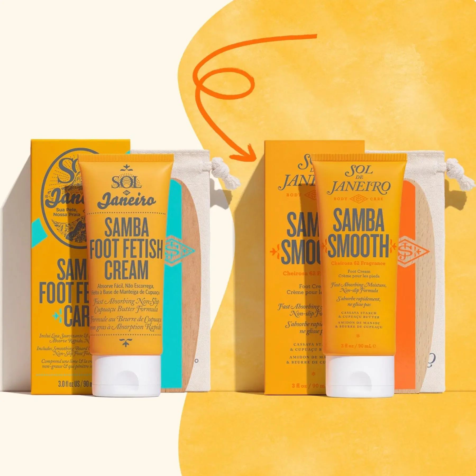 Sol De Janeiro Jalkojenhoito<Samba 2-Step Foot Fetish Care jalkavoide 90 ml