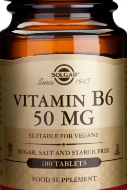Hot B6-vitamiini 50 mg ravintolisä 100 tabl. Vitamiinit