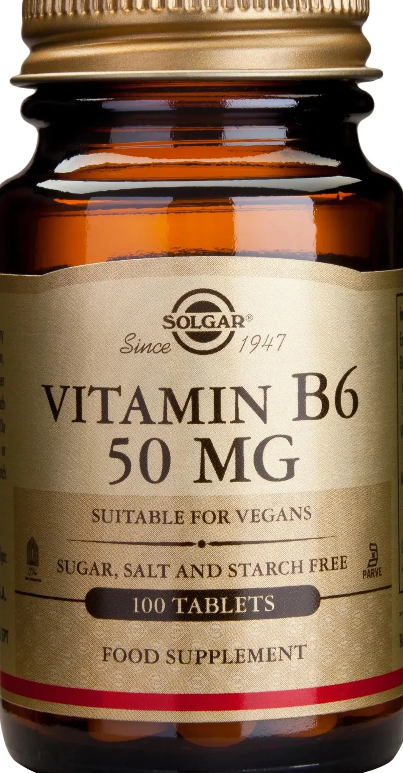 Hot B6-vitamiini 50 mg ravintolisä 100 tabl. Vitamiinit