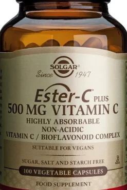 Solgar Vitamiinit<Ester-C Plus 500 mg ravintolisä 50 kaps.